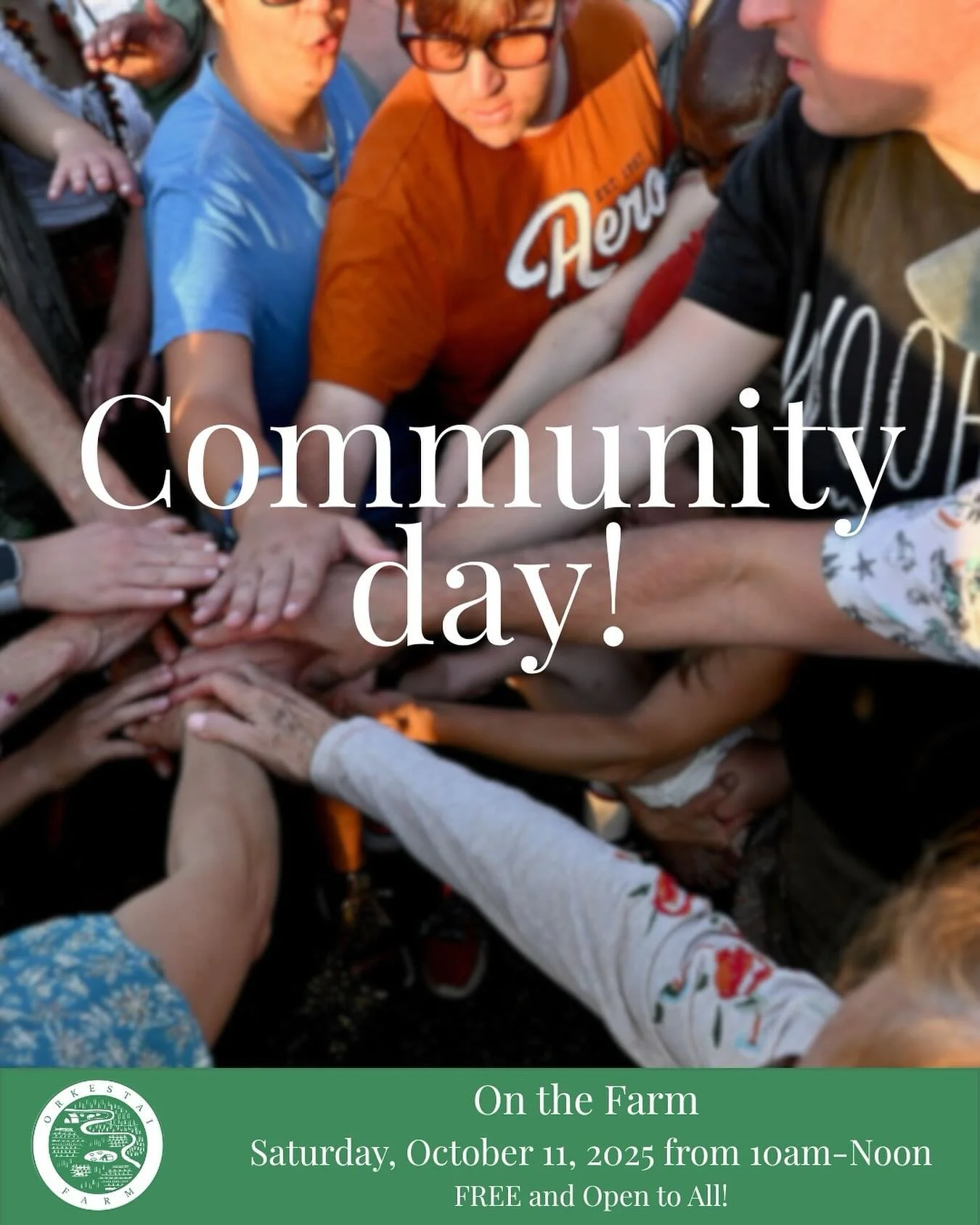 Join us in the field on Saturday (tomorrow)  morning, October 11th from 10am-Noon to get your hands in the soil, try on being a farmer for a morning, see how autumn is touching the crops, and then care for your body in community movement circle, a ha