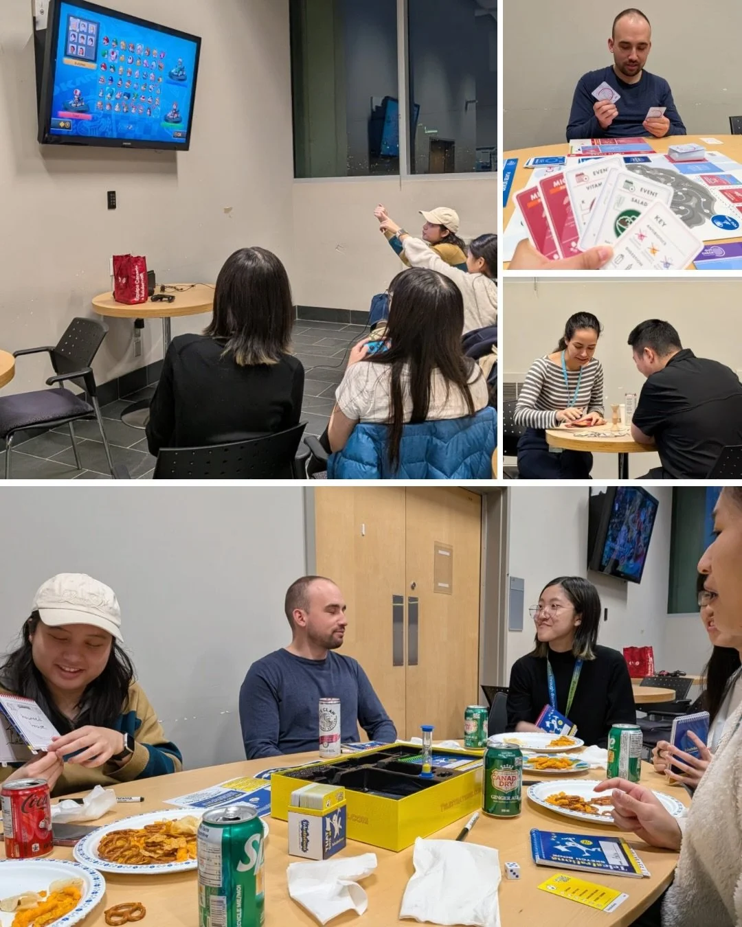 A little games night recap filled with fun, laughter and snacks! 🎮🎲