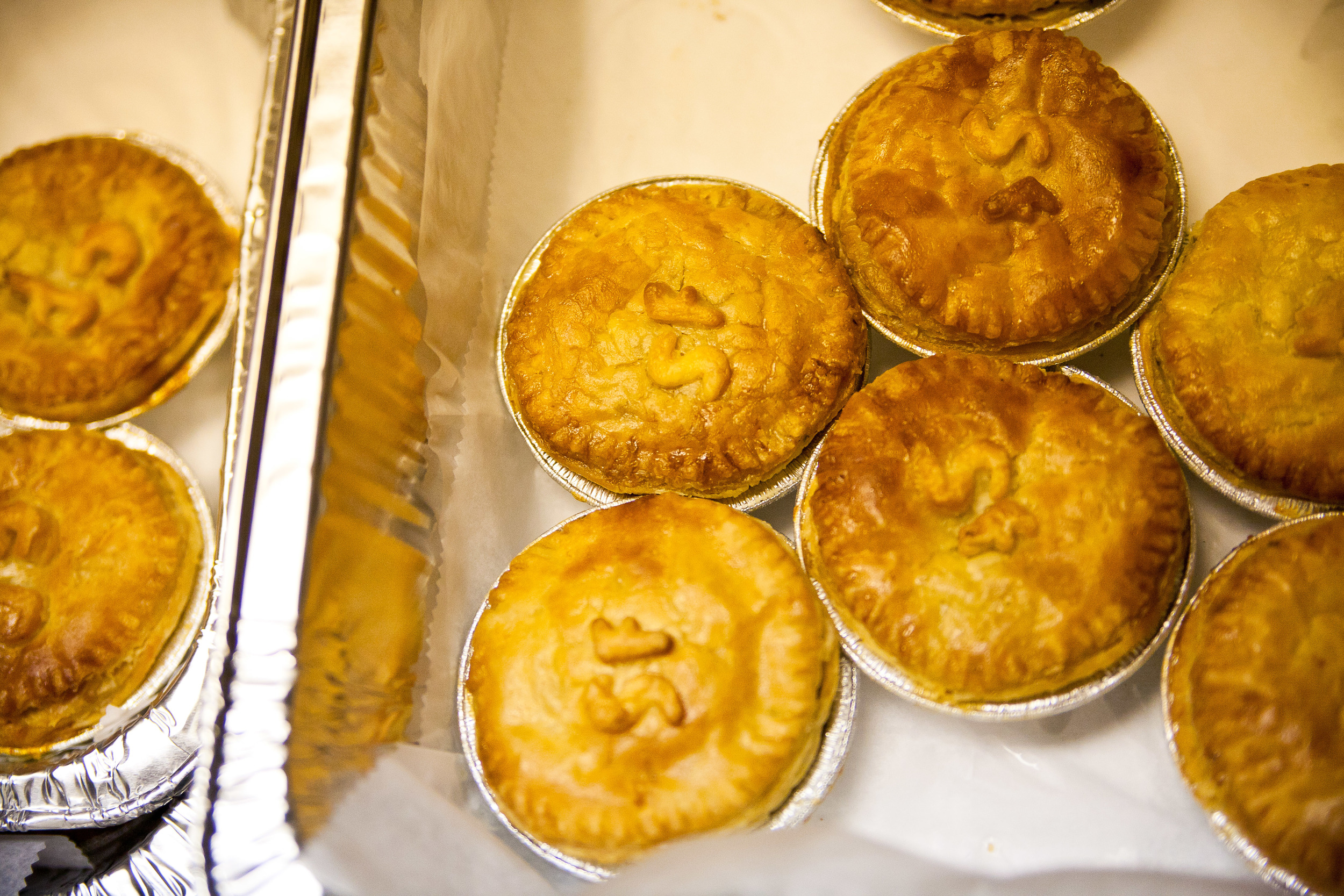 Delicious meat pies