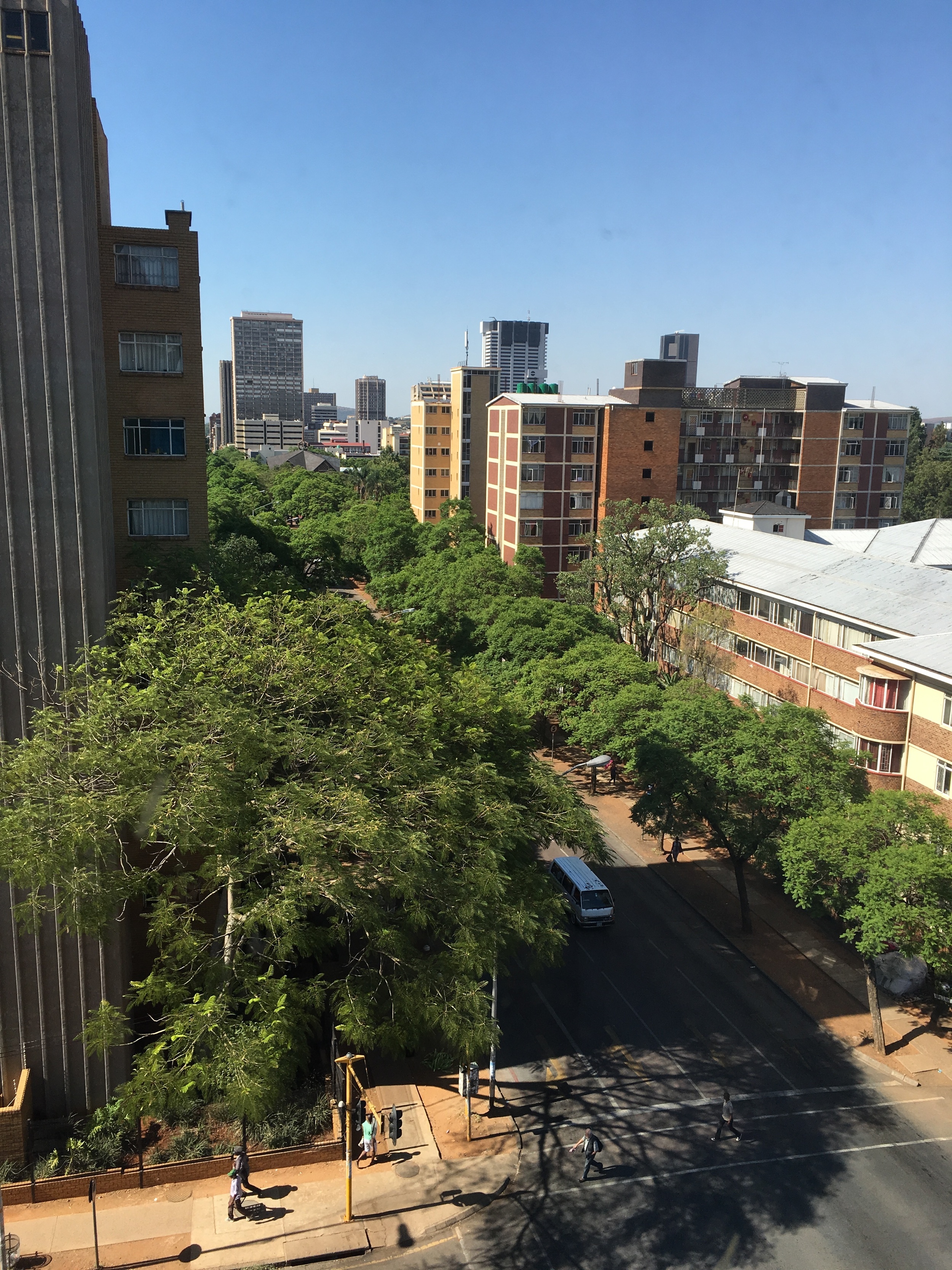View from our hotel room