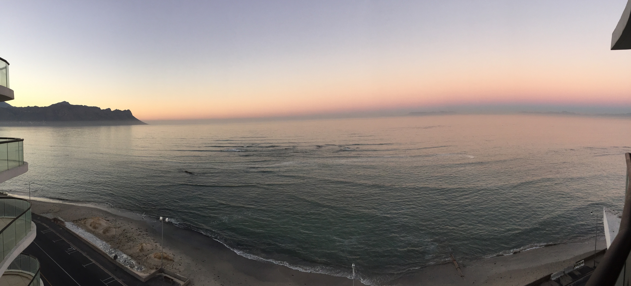 Beautiful view from our bedroom this morning.