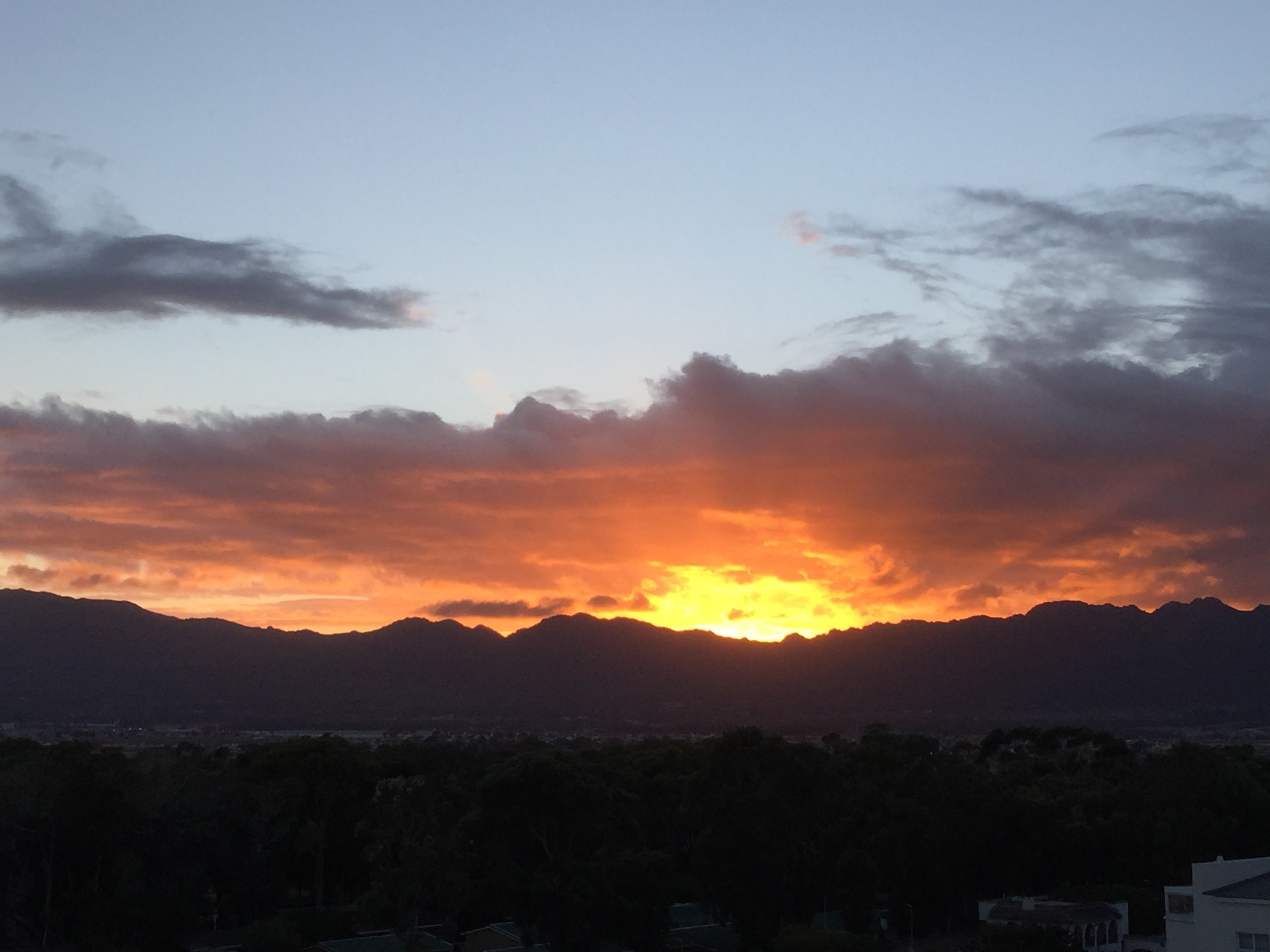 We had a really gorgeous sunrise this morning.