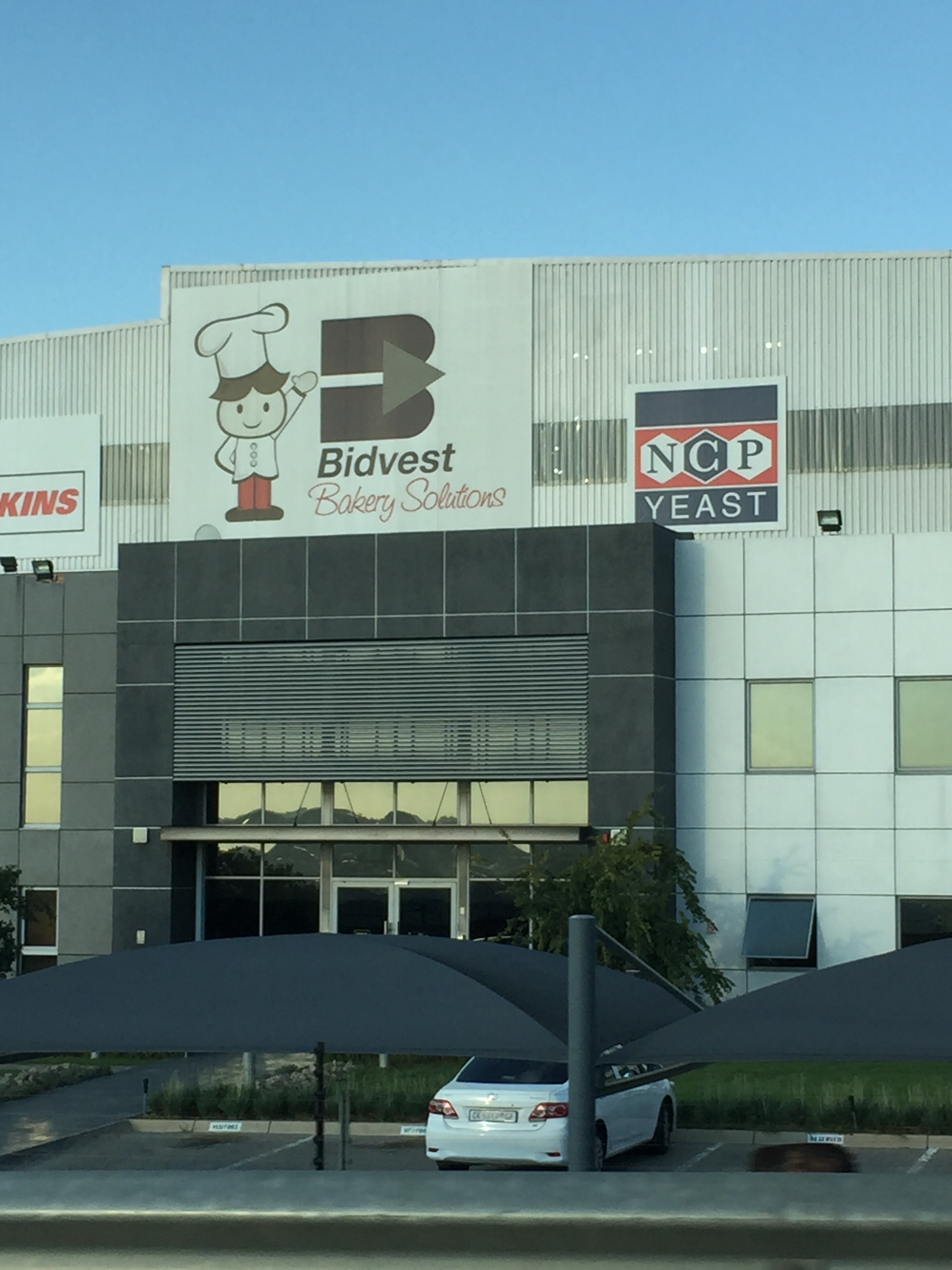 More in Gauteng than Cape Town, we found Bidvest was EVERYWHERE! They did car rentals, banking, staffing, apparently baking (see photo), and even toilet paper supplies. Brian and I decided if Bidvest ever went under, the whole country would stop working properly.