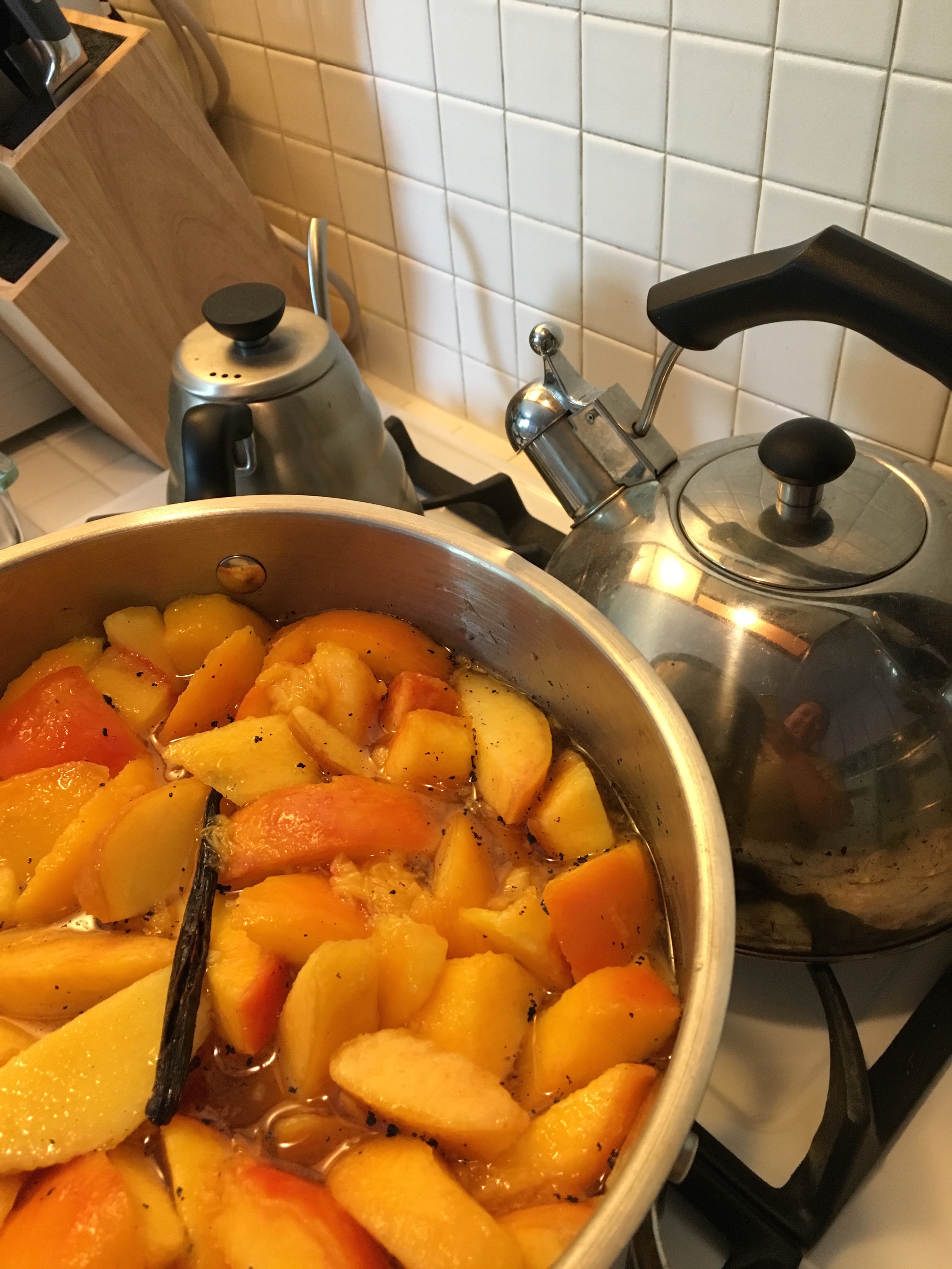 Simmering.
