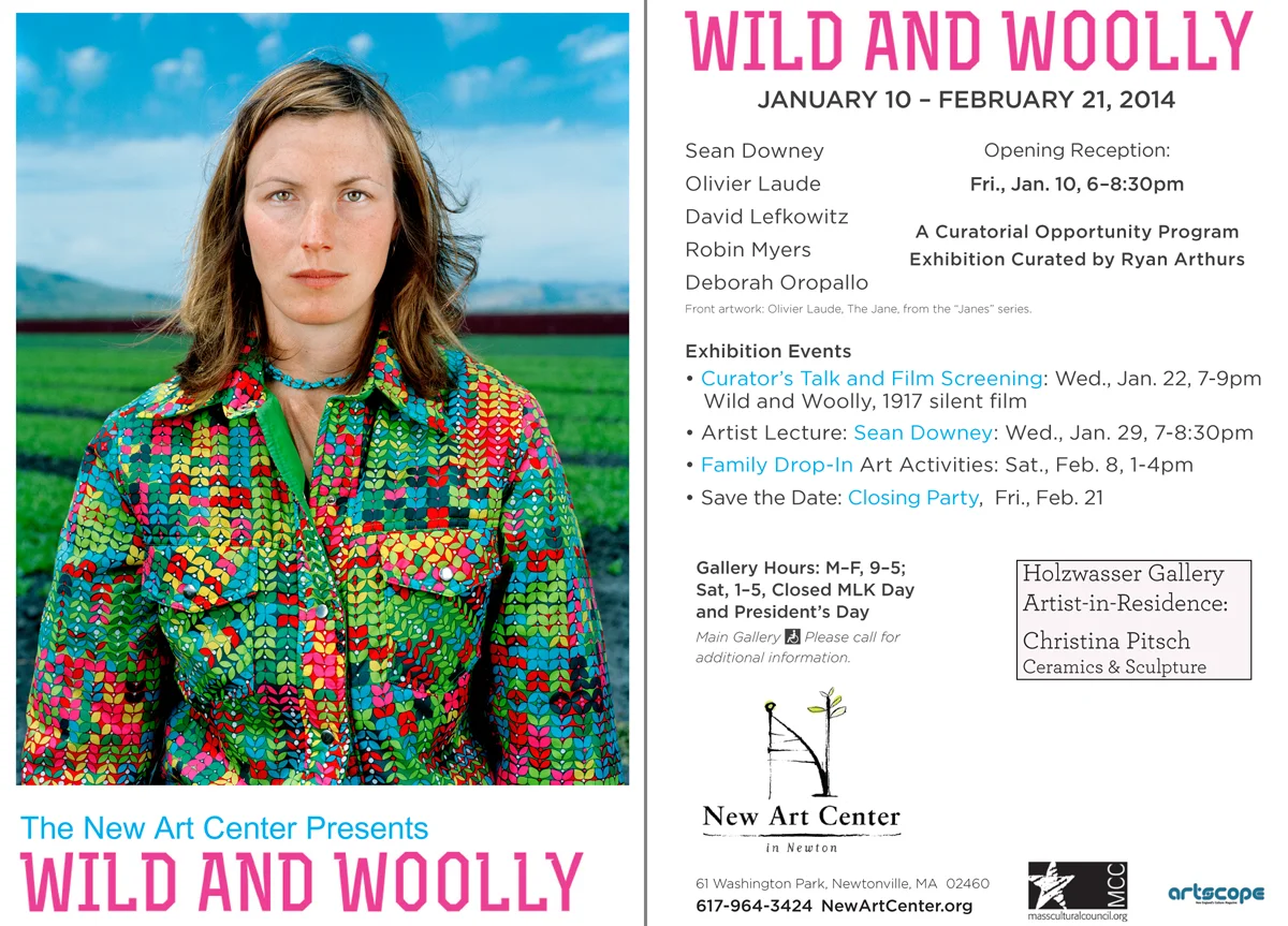 Wild and Woolly Exhibition Postcard