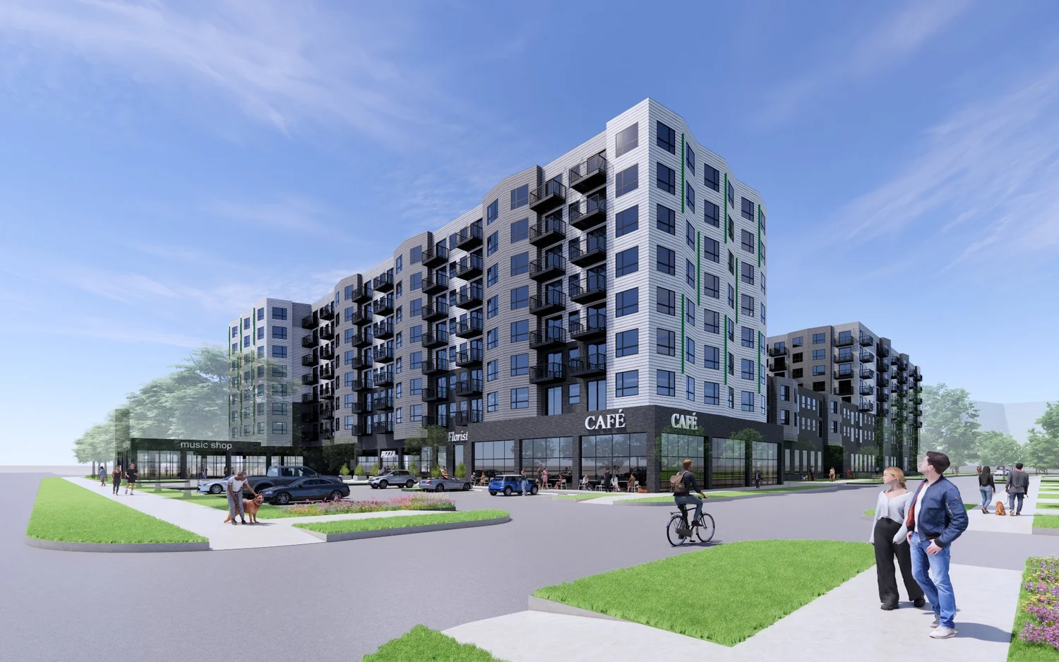 Arlington Heights Gateway — TRA | Thomas Roszak Architecture