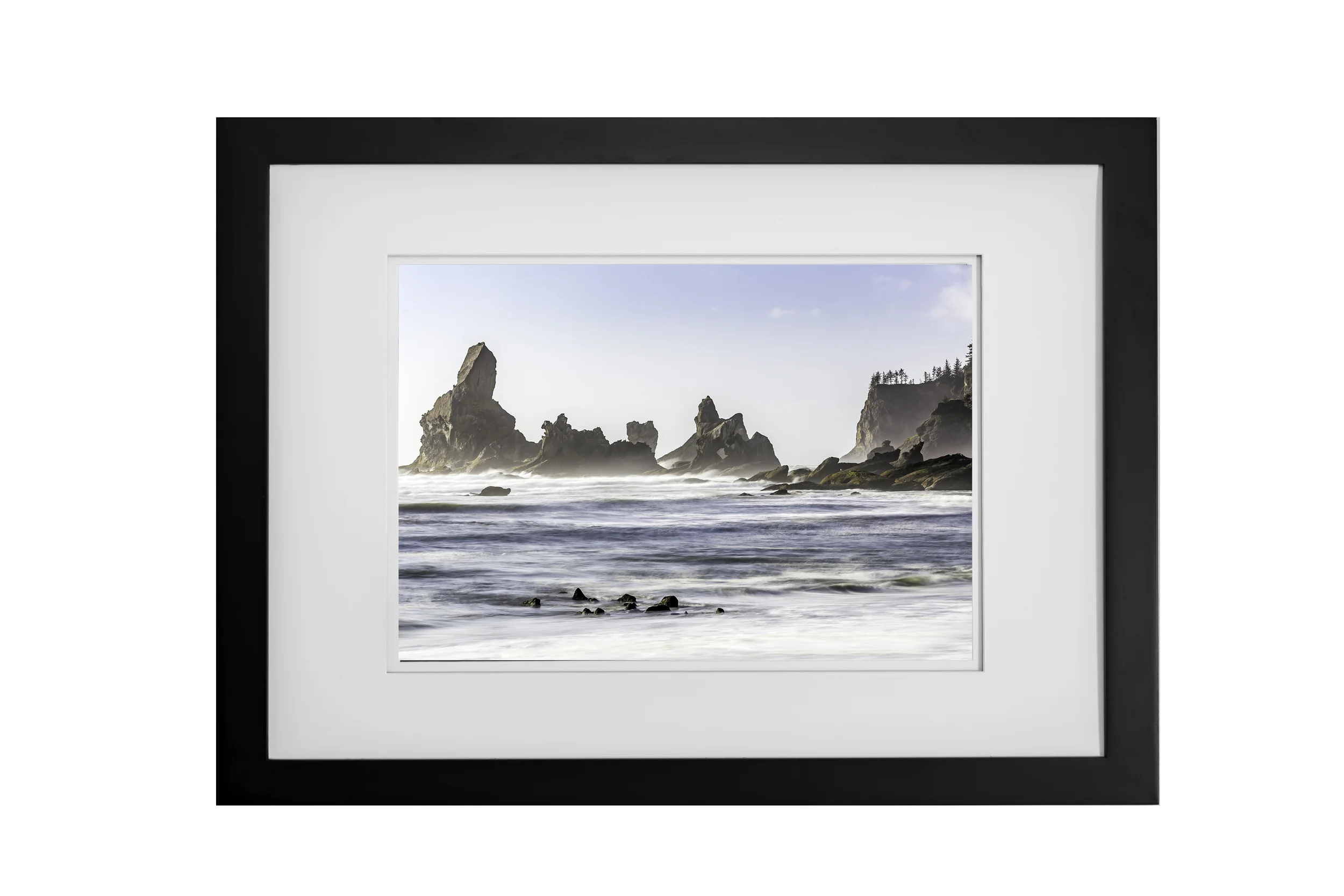Shi Shi High Tide Landscape Framed 18x12.jpg