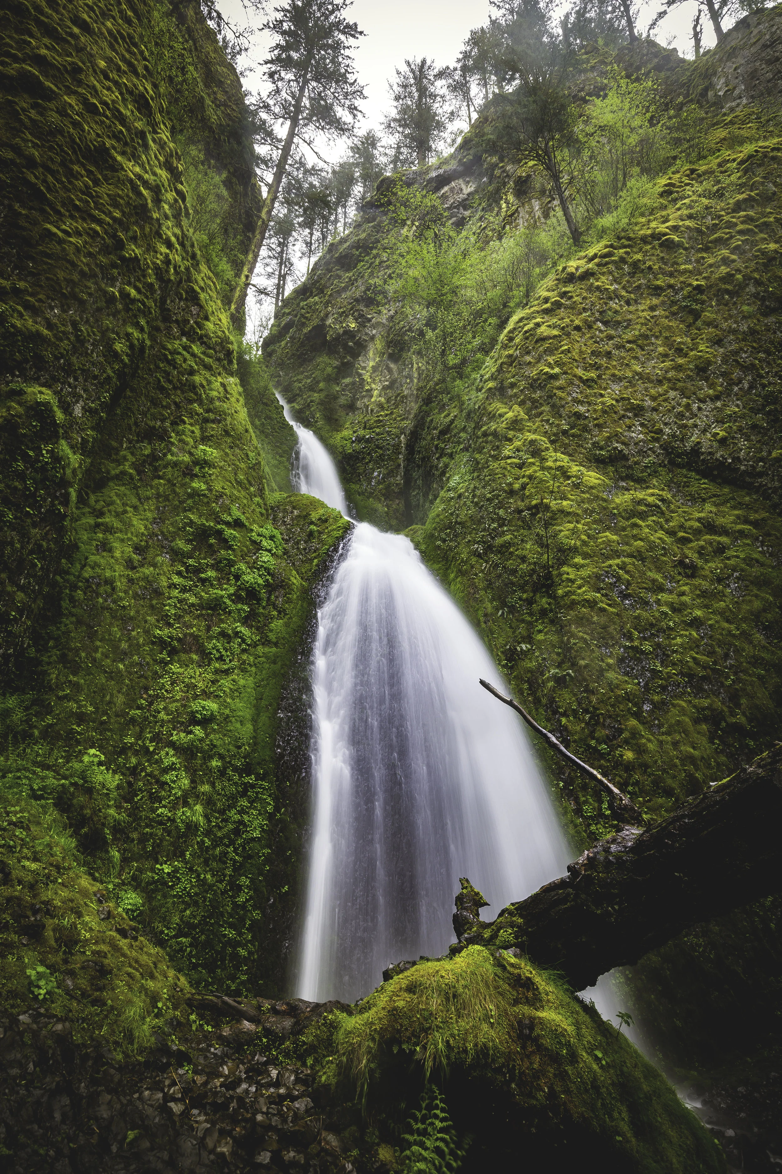 Multnomah Falls Upper Section.jpg