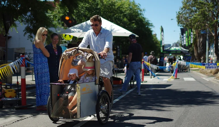 Cargo Bike Family Picnic