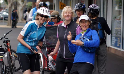 Westie Women on Wheels