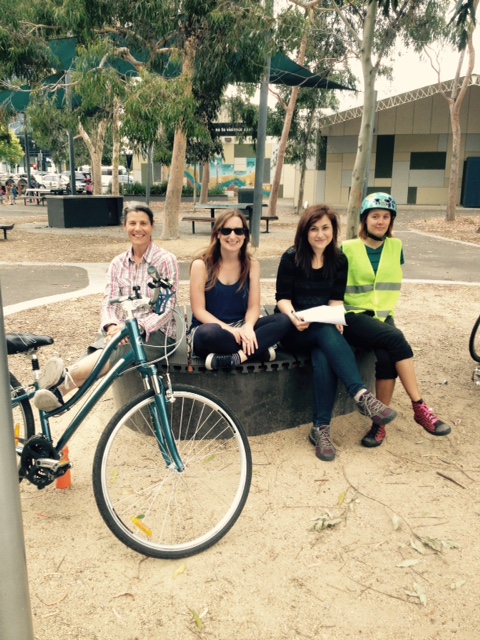 Grown Ups Learn to Ride a Bike 