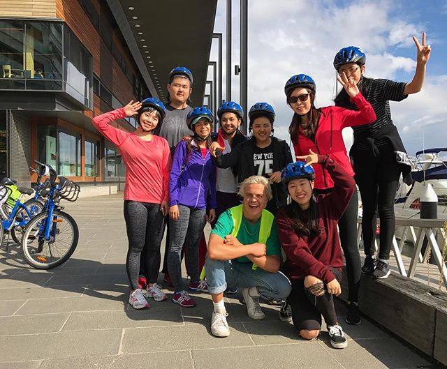 Another fabulous student ride with a very fun group yesterday on a typical moody Melbourne weather day! Four seasons in one day won't stop us, we keep rollin and rollin 🚴🏼 🌦🌈☔️