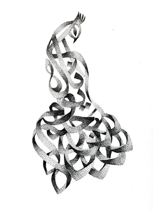 Peacock by Maece Seirafi