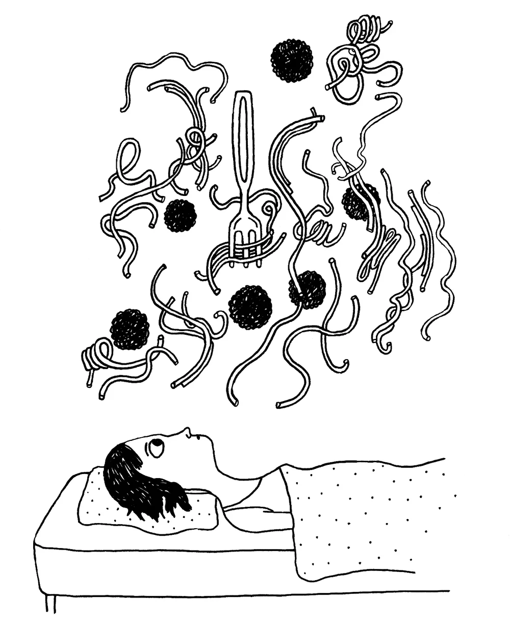 For an article about eating disorders. 
