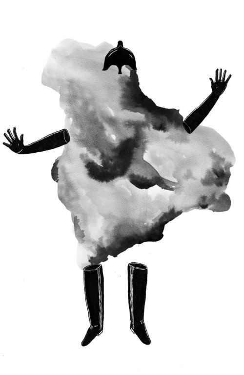 Two illustrations for an essay on the late poetry of Bruno K Öijer in Ordkonst litterature magazine