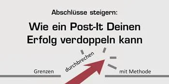 Wie ein Post-It Deinen Erfolg verdoppelt