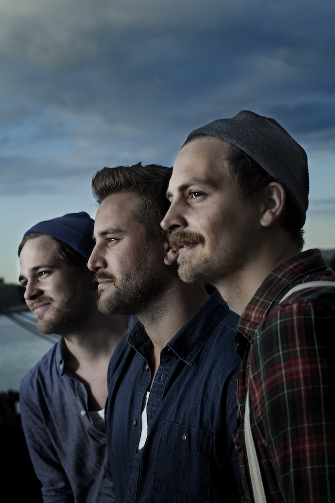 At Gullbergskaj, Gothenburg, Sweden From the left: Olle Bergel, Jens Lindvall, Anders Gabrielson Photo by: Lisa Irvall