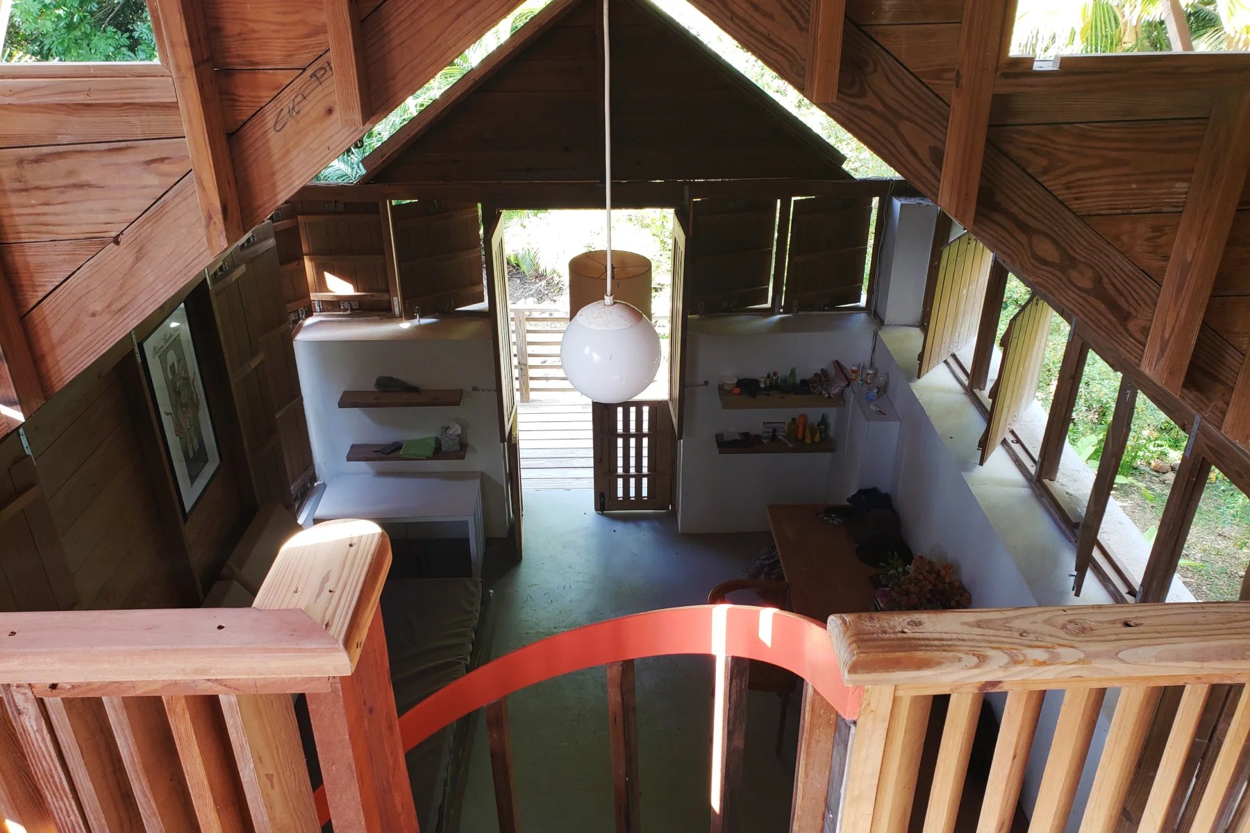 Our Cottage from upstairs