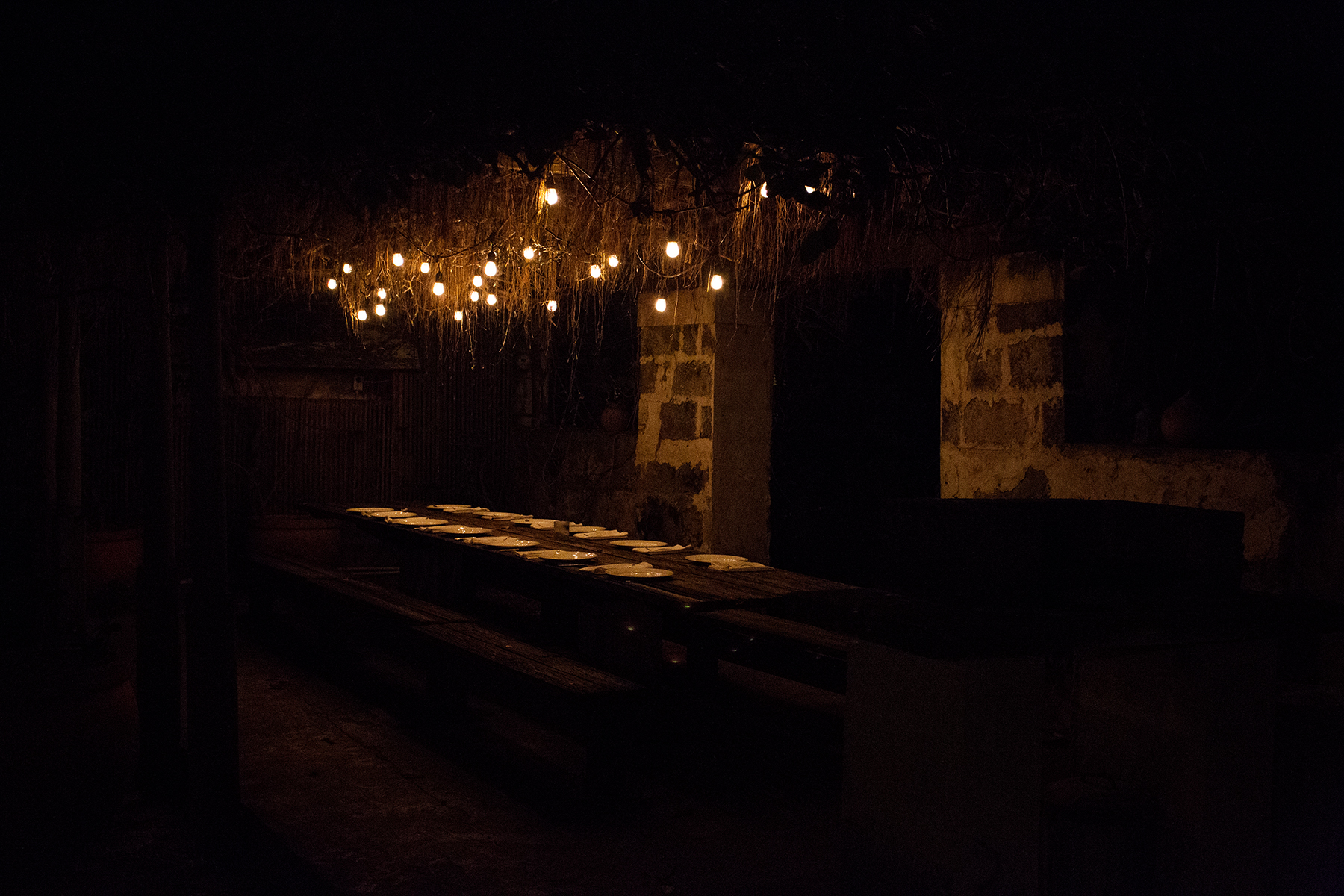 Dinner at Oughterson's Plantation