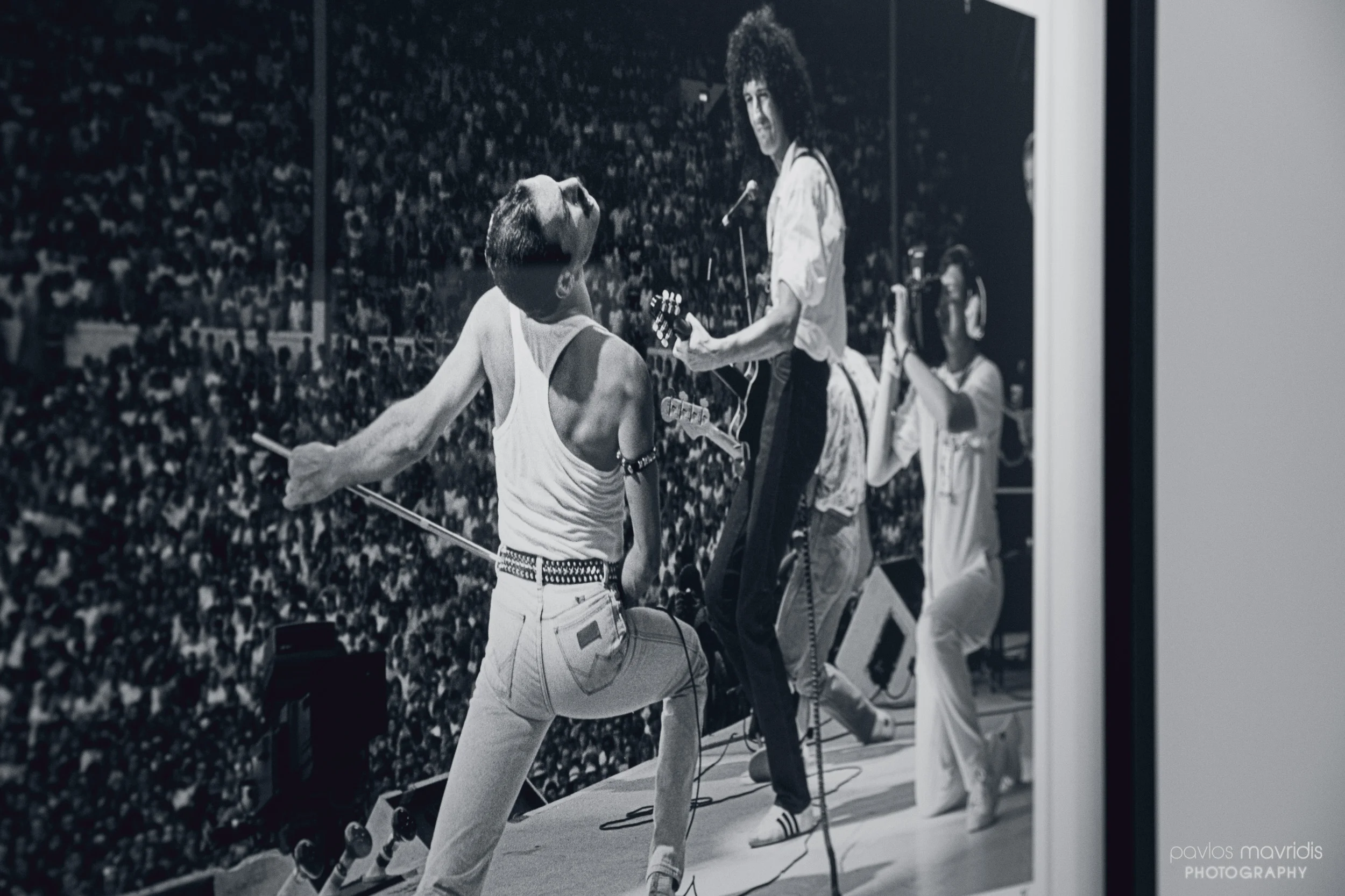 Queen live at Live Aid (Photo by Neal Preston)