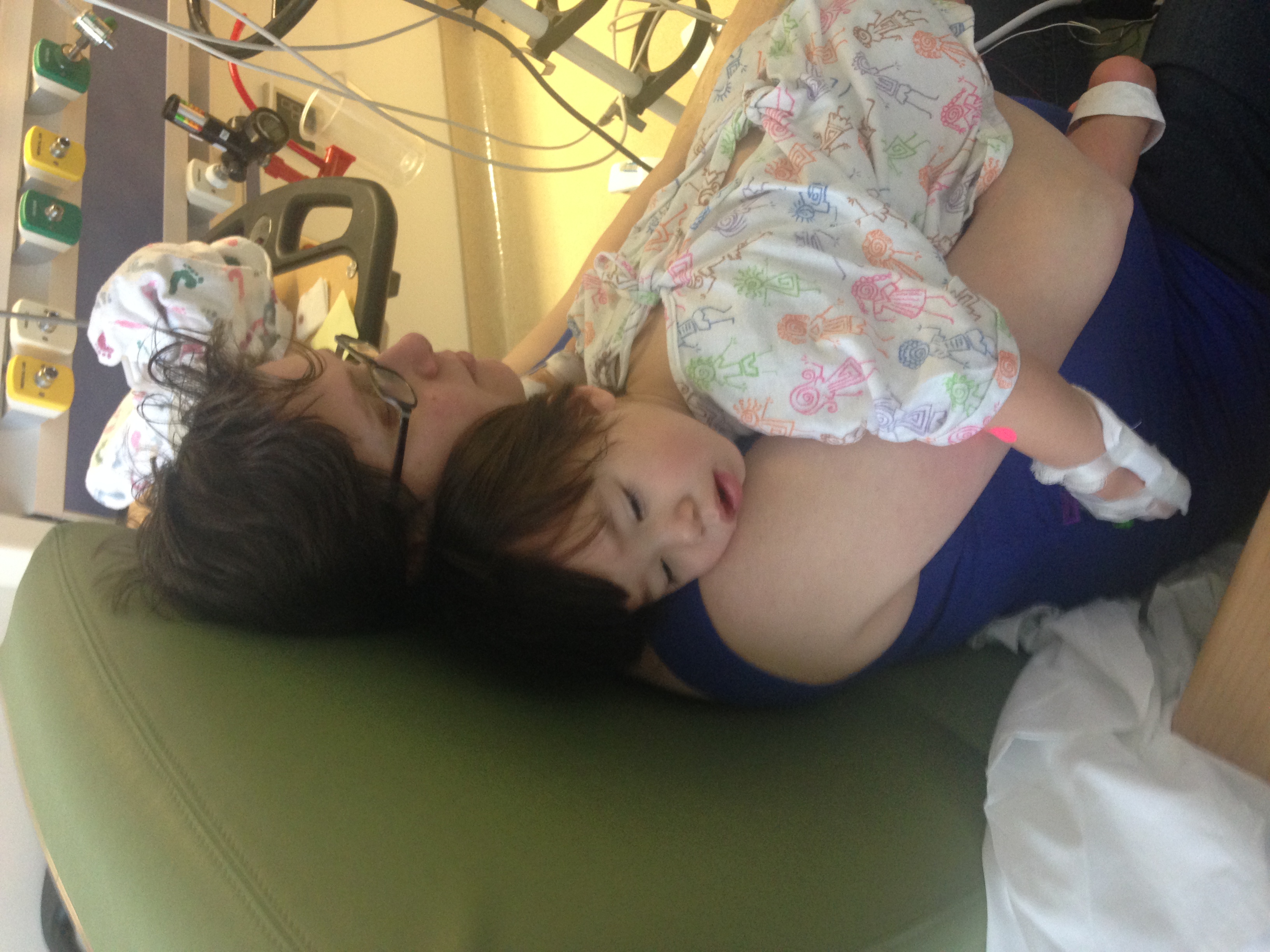 Beth and Jack in the Hospital