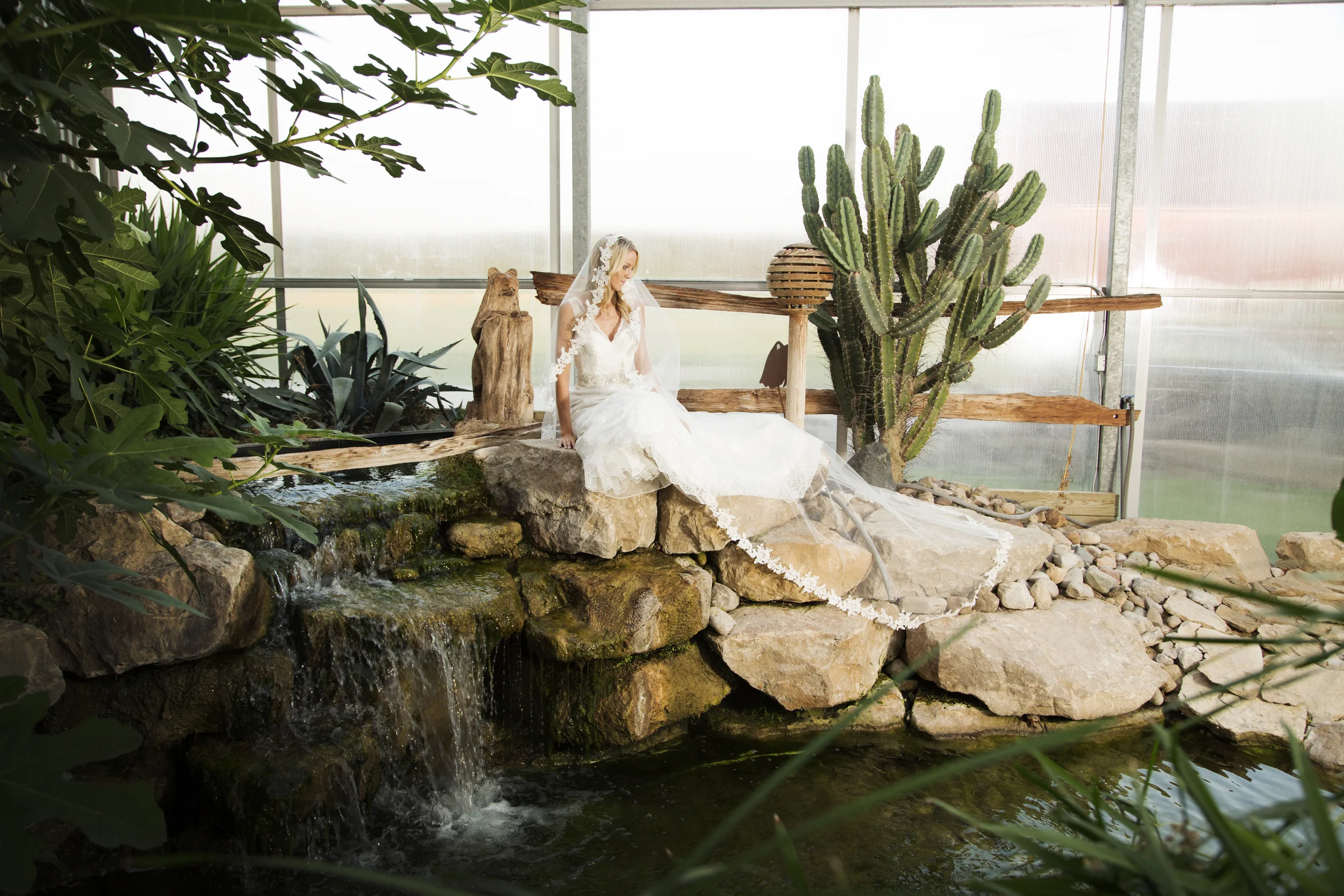 We wanted to keep the details of the shoot pretty simple and elegant. We wanted brides to feel inspired and feel like it was something that they could duplicate easily for their wedding. We chose the colors of cream, gold & blue to incorporate the rustic but elegant feel we were going for with the shoot. The hydrangeas and bouquets are from Olive Lane here in Strathroy. You can find them online at www.olivelanefloral.com . 