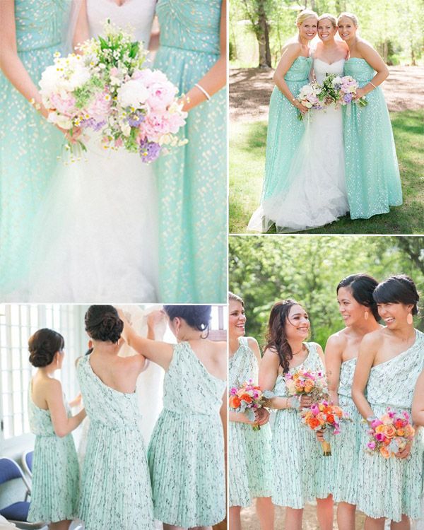 We ADORE these prints for a fun summer wedding. Whether you go long or short, you really can't go wrong with a soft, delicate print.