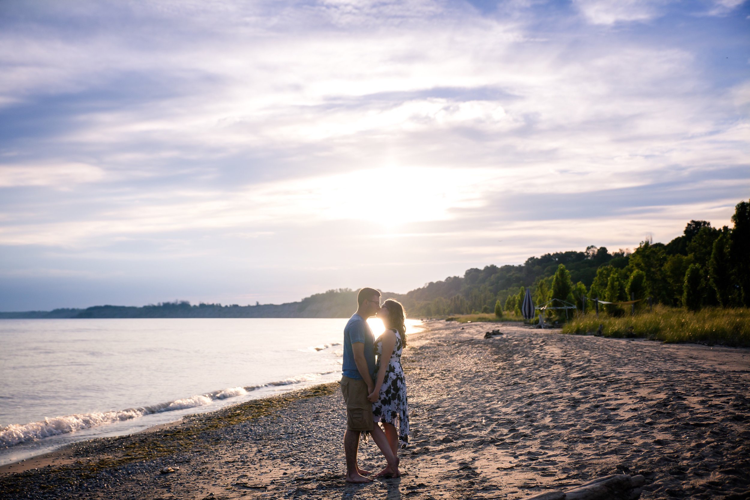 Eric & Kayla's engagement pictures from Port Stanley. 