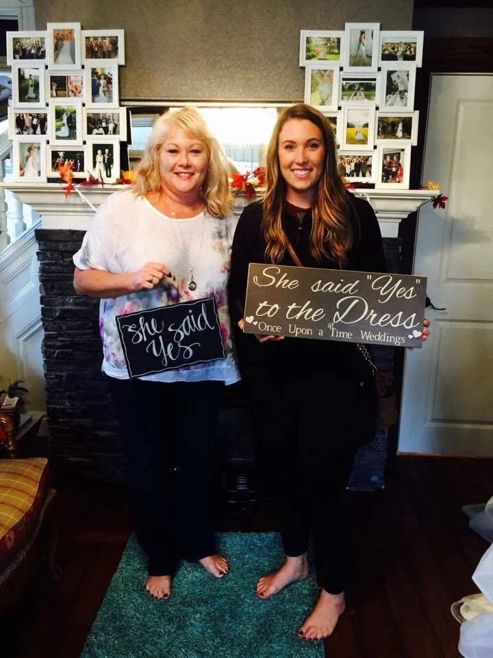 Jordan said yes to her dress on October 4th, 2016.