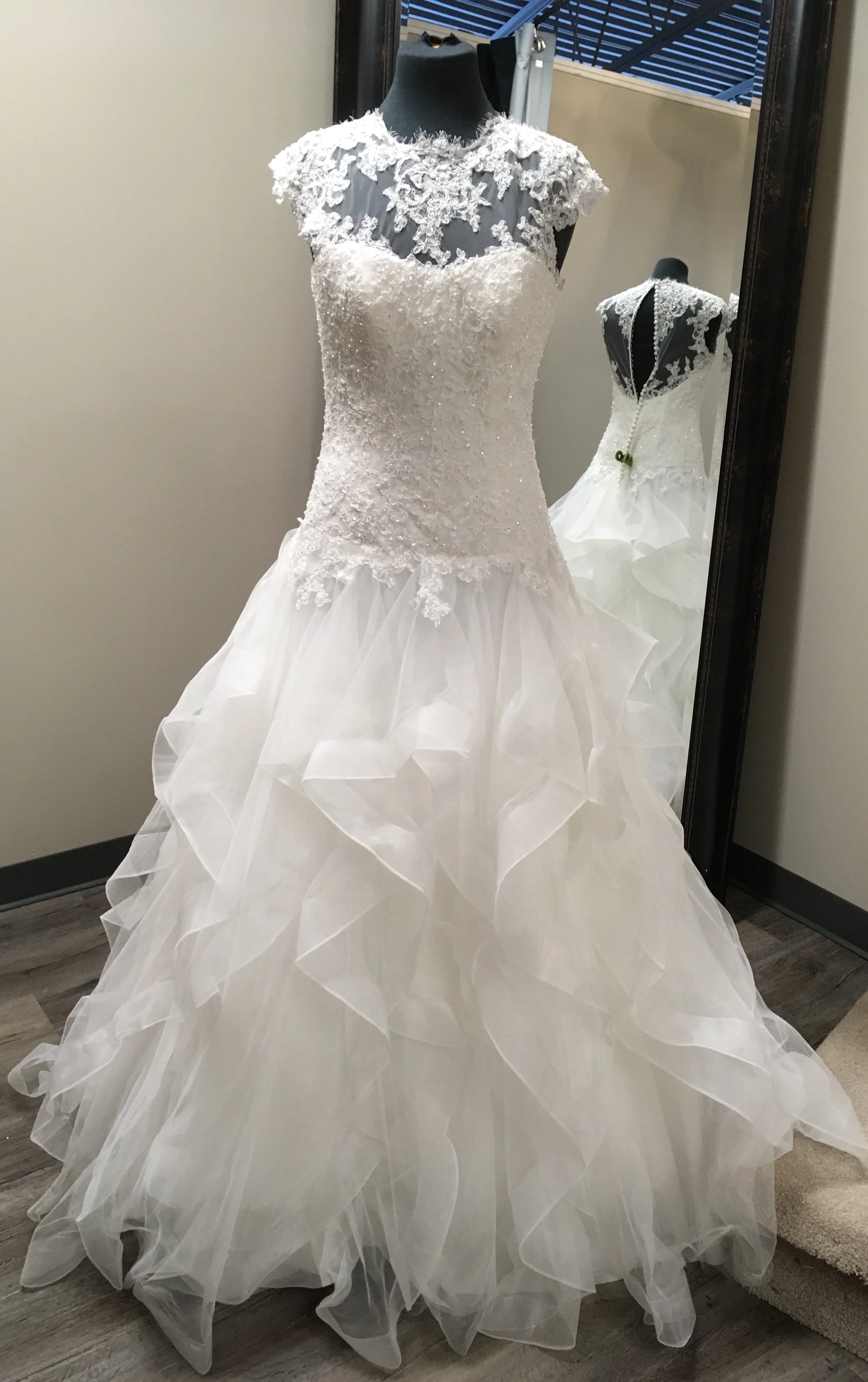 A true party gown here at Once Upon A Time Weddings!