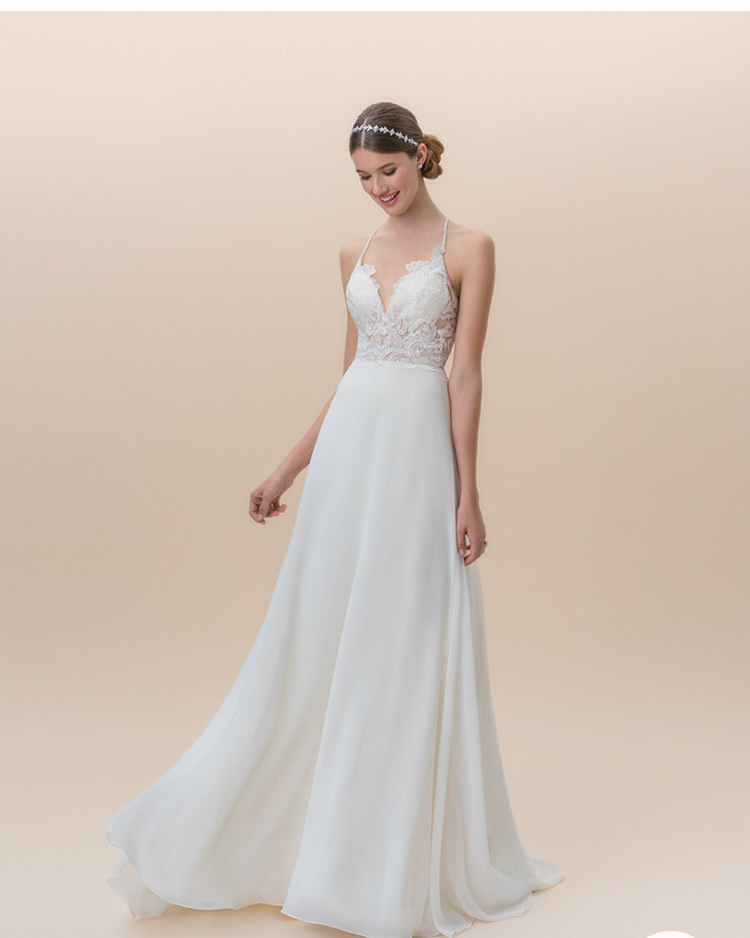 One of our new arrivals that would be perfect for a beach wedding!