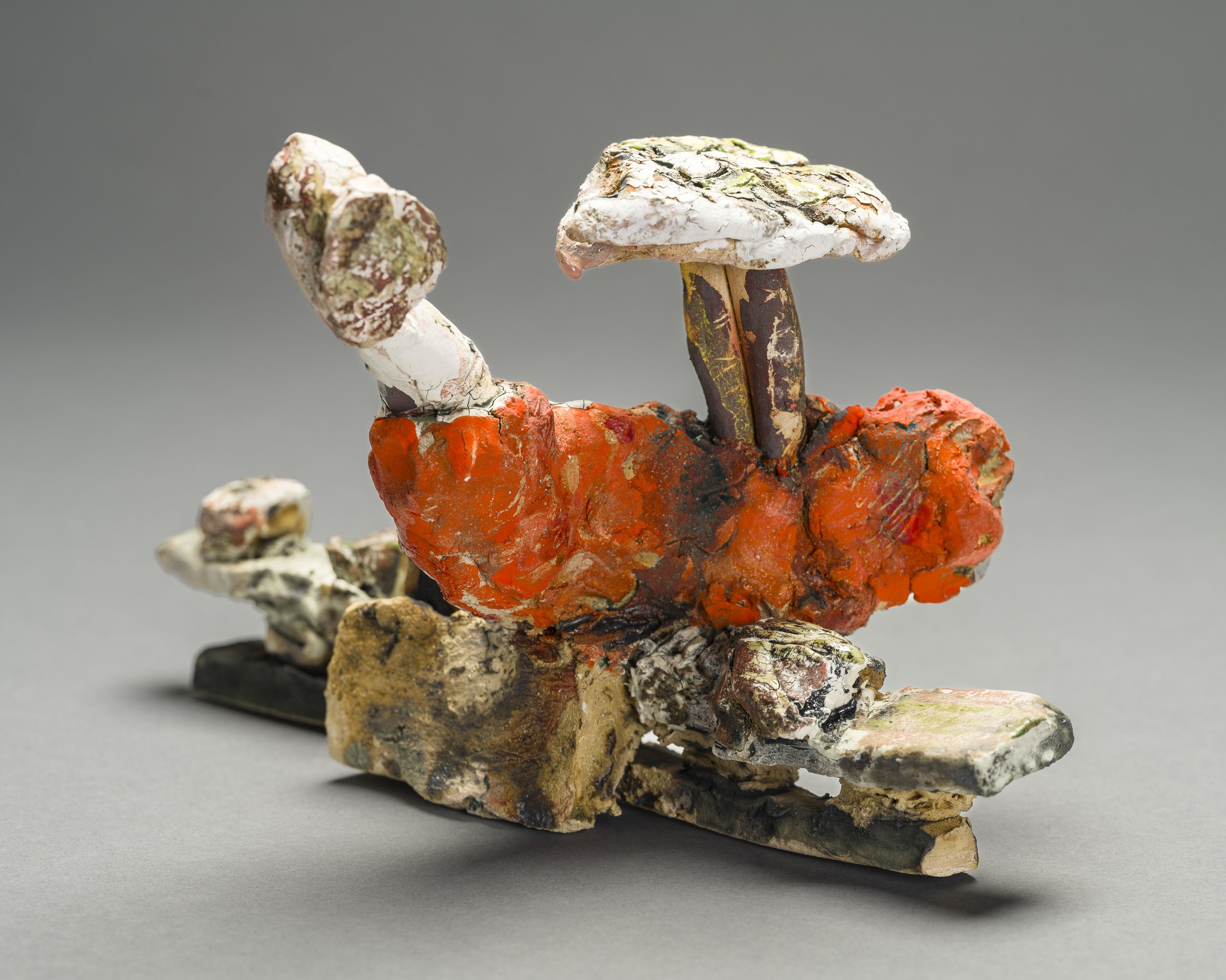 Downward, 2021 ceramic, slip, oxides, stains 9”x 6” x 5.5”.jpg