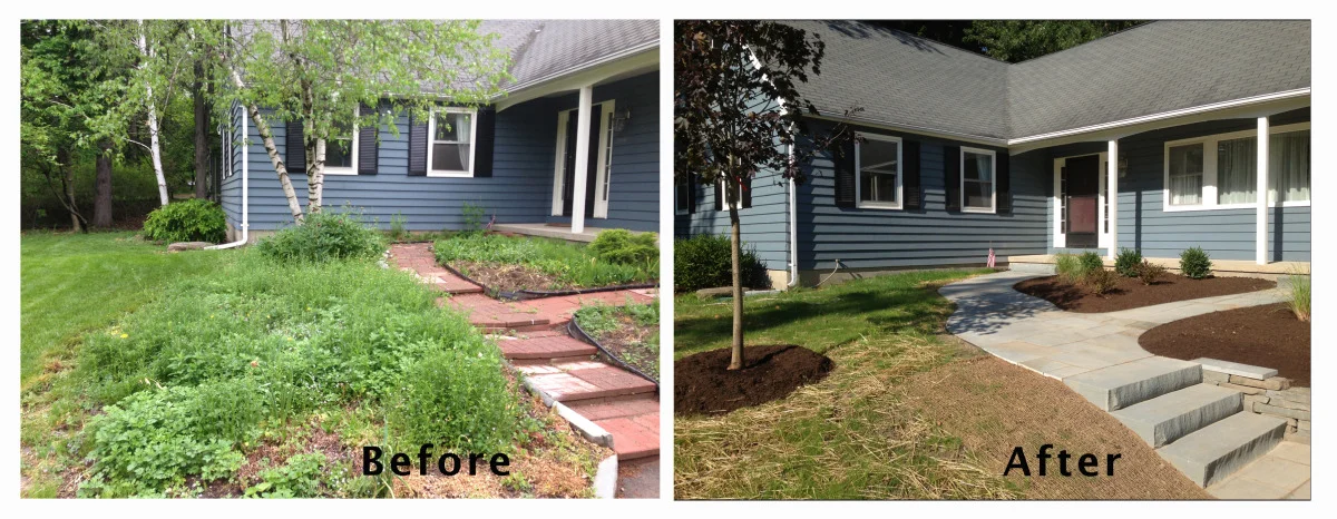 walkway transformation