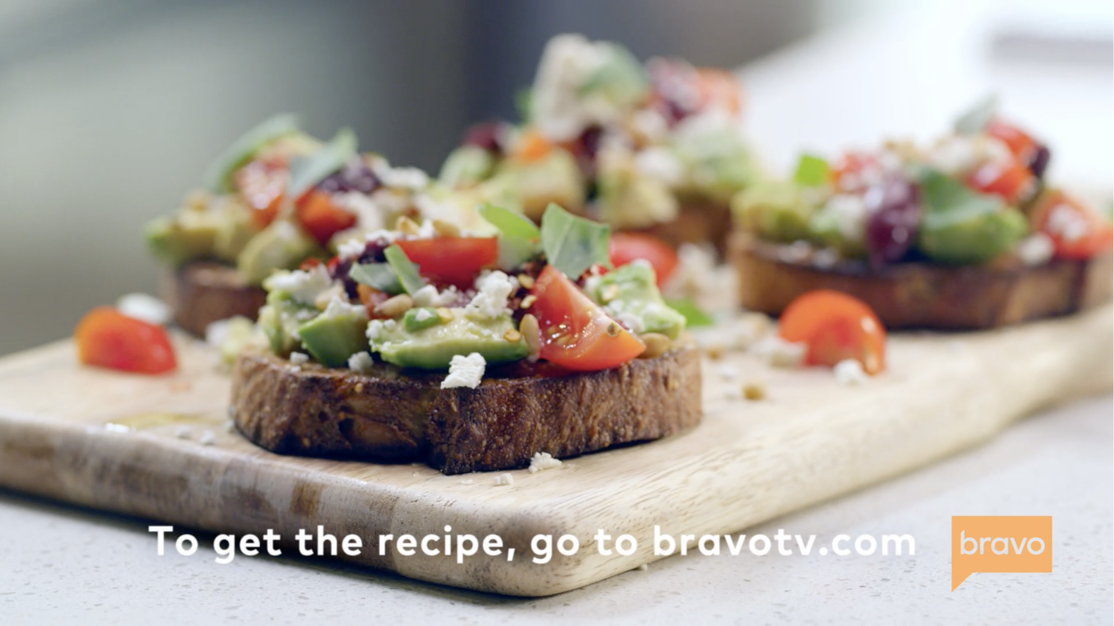 top chef: avocado toast