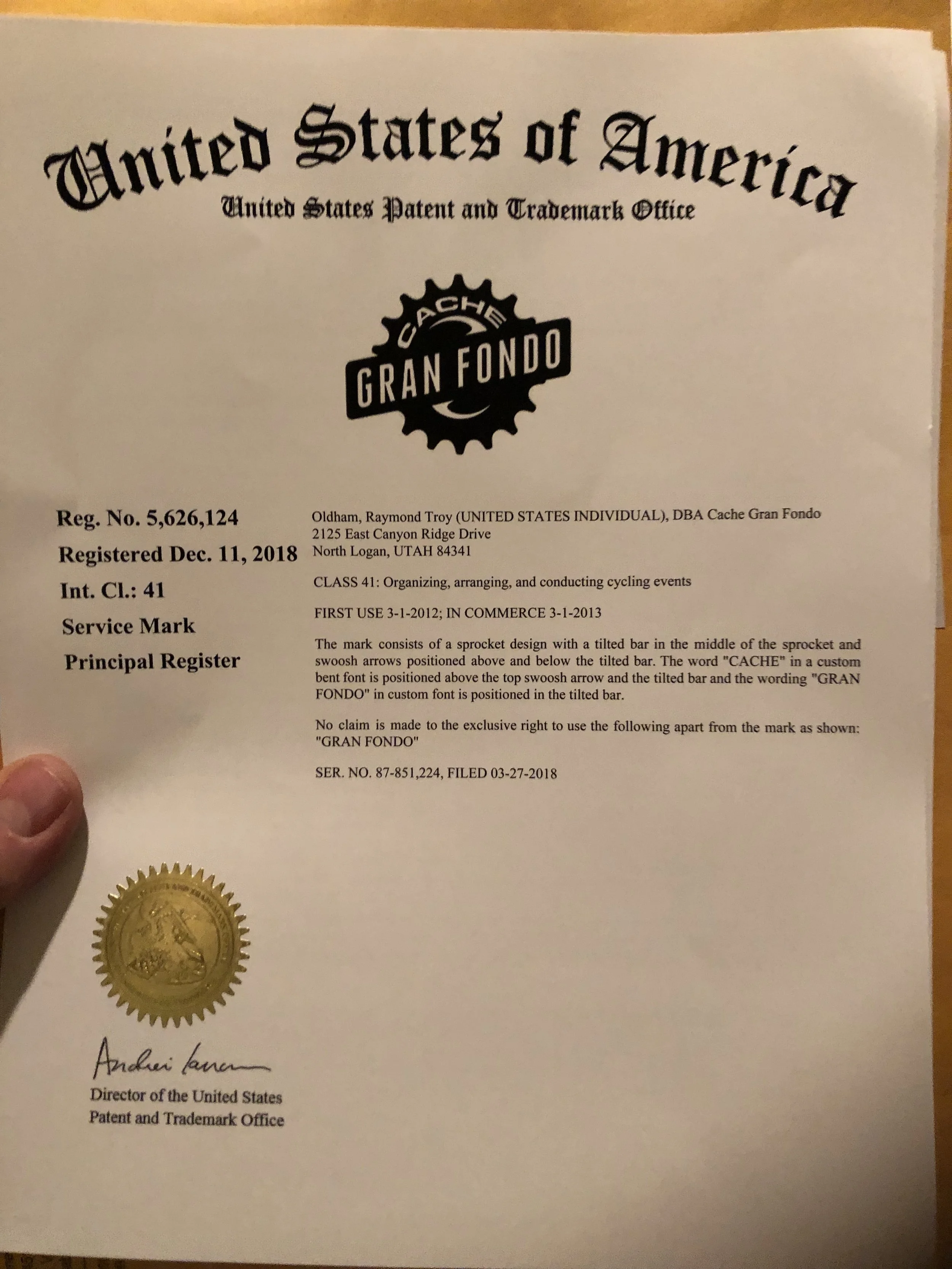 We are Officially a US Trademark!