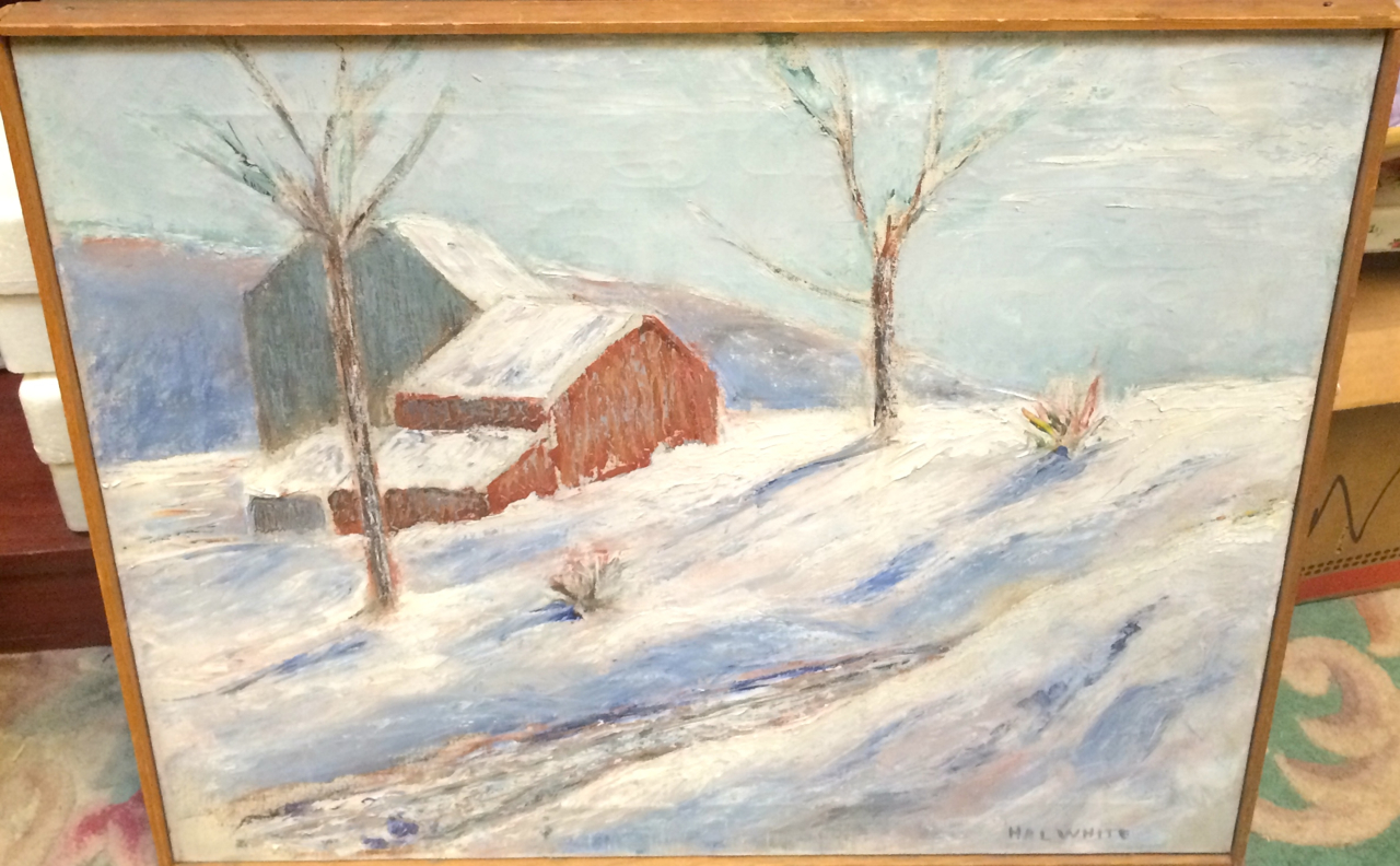 Saw this wistful winter scene just days before the Polar Freeze. Living in Atlanta makes me miss my days of snow in New York