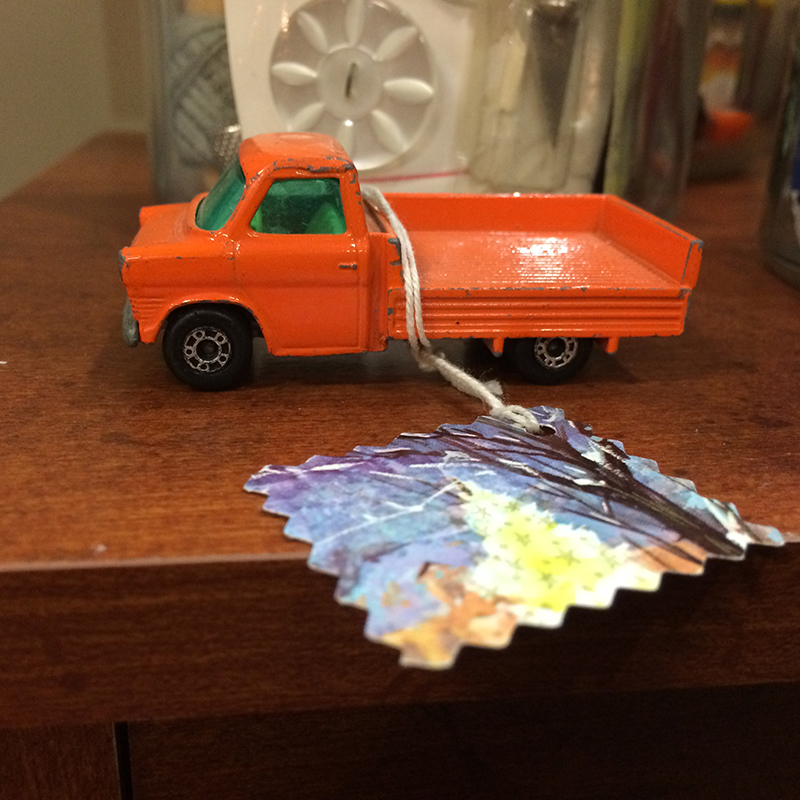 And last but not least...TINY TRUCK. I've been realizing more and more how much easier my business would be if I just had a pick up truck. Since I'm not sure I can make the switch just yet, I thought this one would be a perfect alternative!