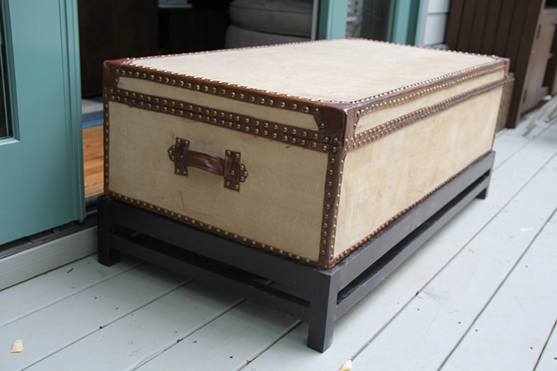 Getting The Look For Less Restoration Hardware S Steamer Trunk