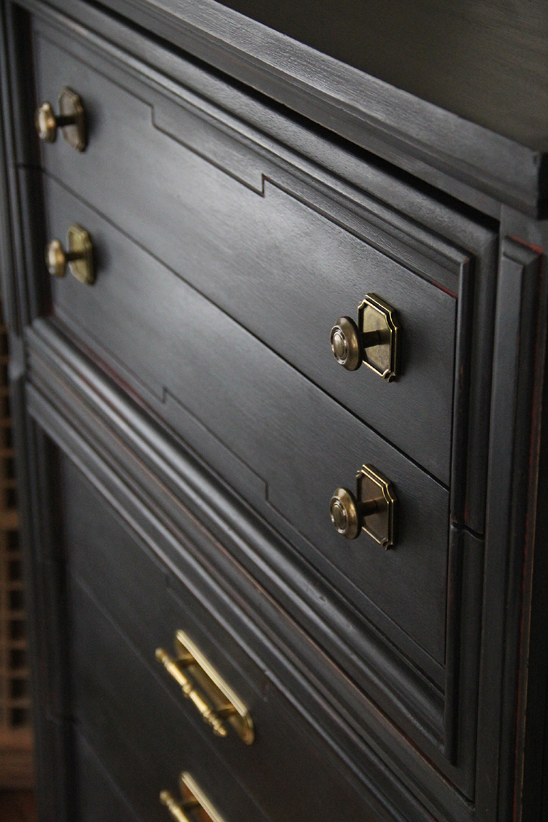 Chinoiserie Style Black Dresser A Simpler Design A Hub For All