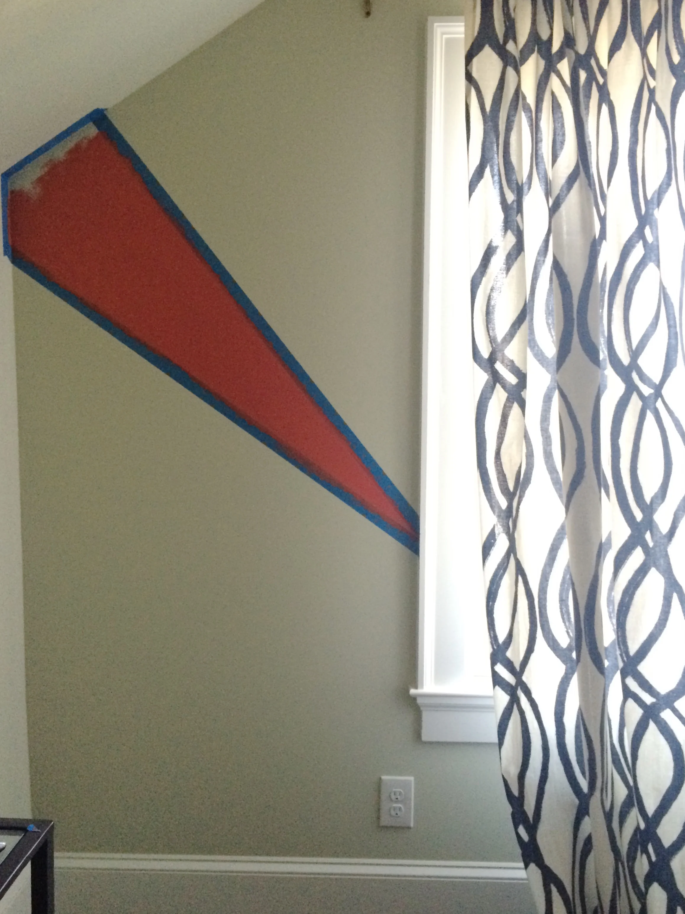 Transforming My Boring Bedroom Painting A Wall Design A