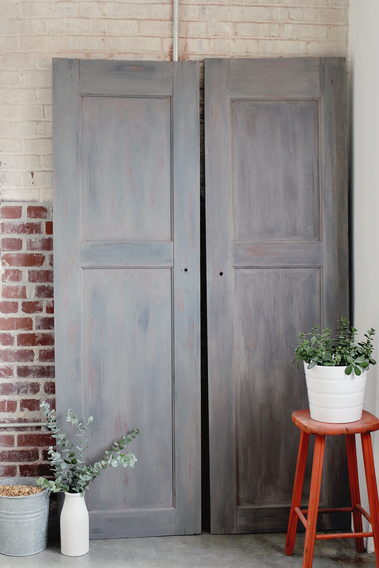 Винтажные двери своими руками