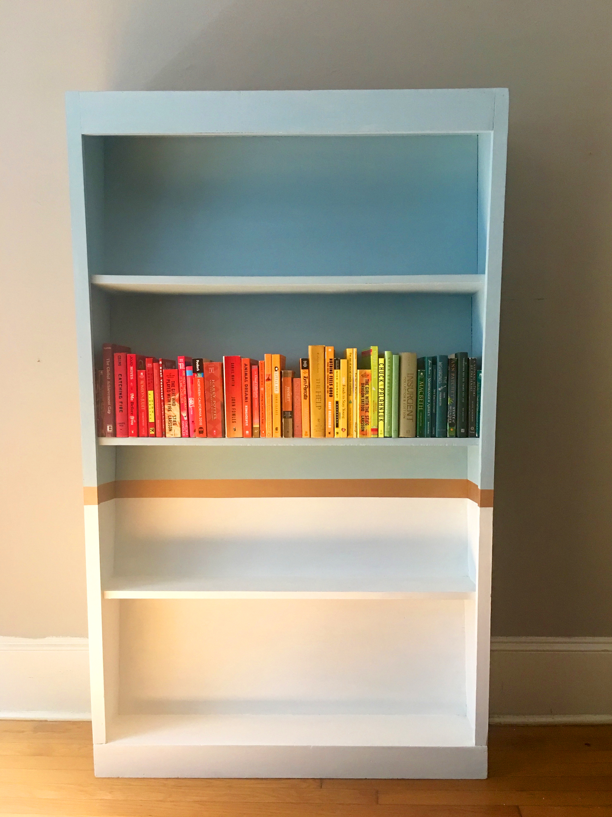 Using Paint To Bring Modern Style To A Bookcase Annie Sloan S