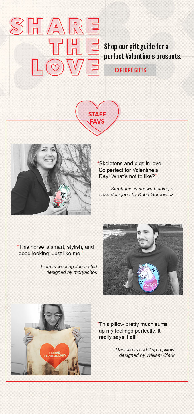 "Share the Love" Staff Picks Email