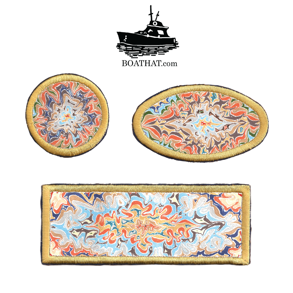 The Kelsey Brookes Boat Hat Patches