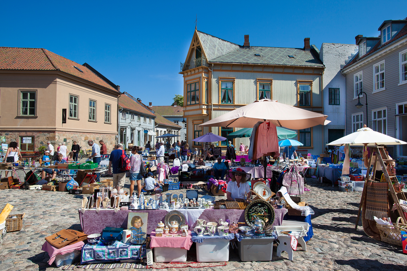 Market in The Old Town every saturday, all year around.