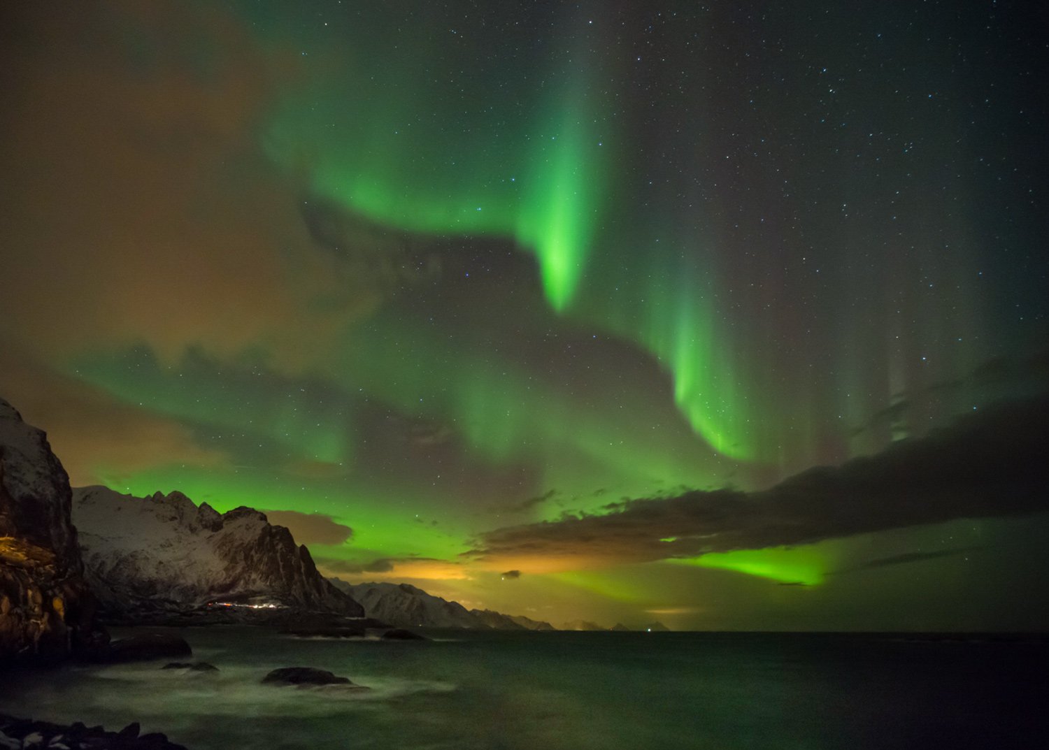   I see our ancestors dancing around a sacred fire…    AURORA    NORTHERN LIGHTS  