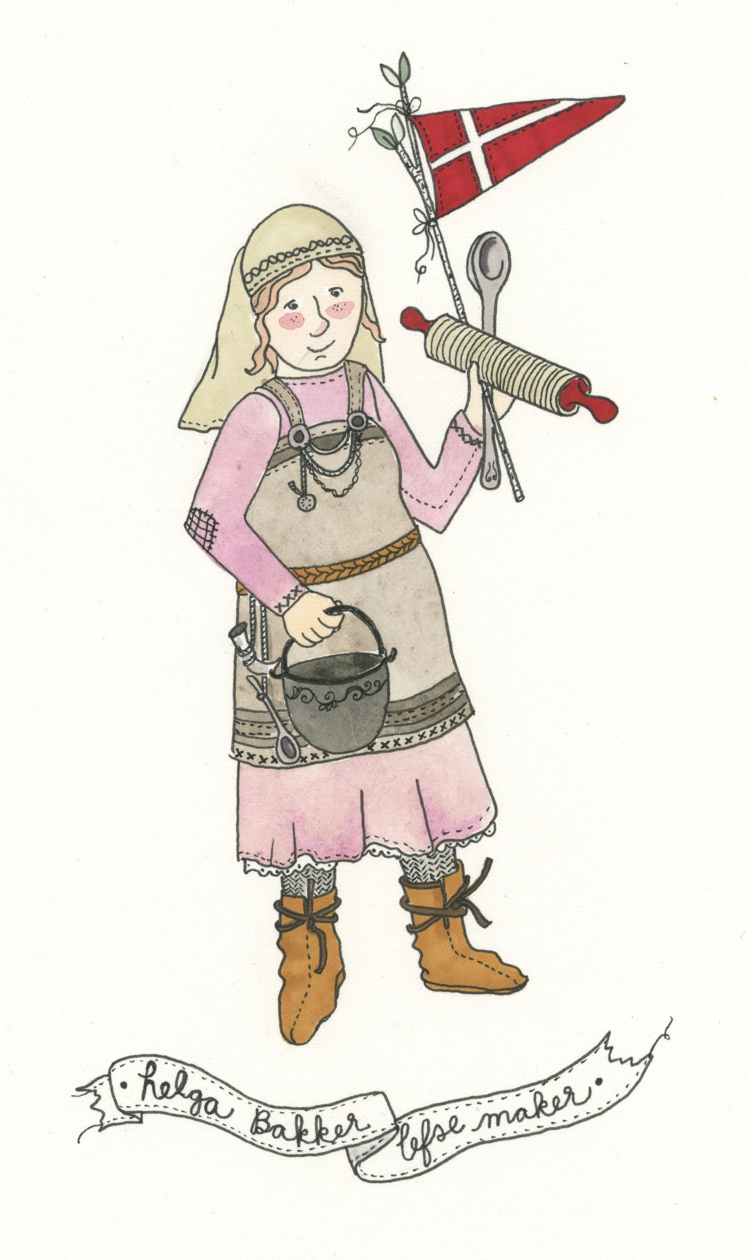 Helga Bakker, Lefse Maker, 2015