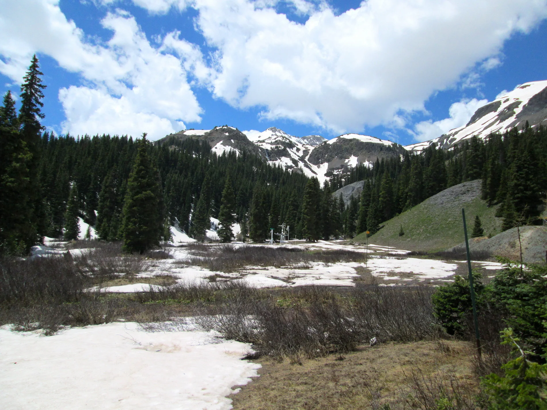 A view of SASP on June 9, four days after seeing a record peak discharge of 20.07 cfs on June 5.