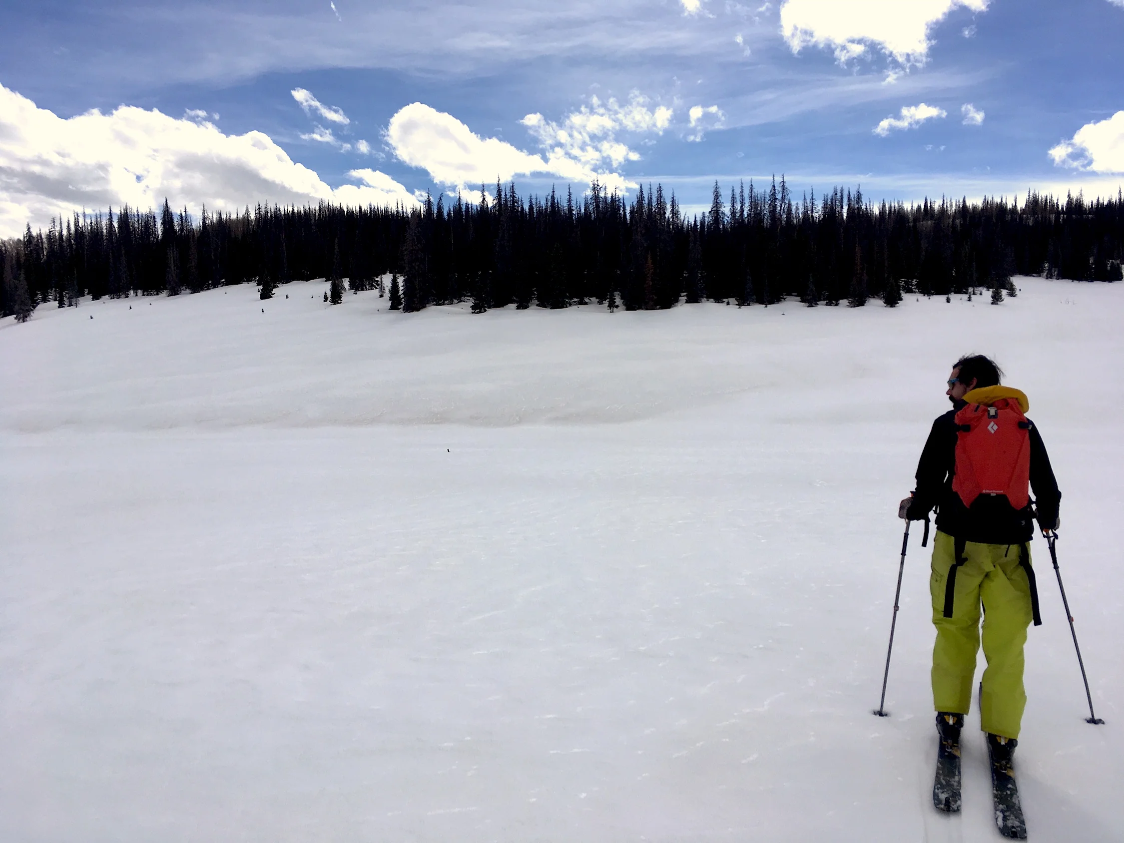 Approaching the Spring Creek CODOS site, with D3 emerged and visible on the surrounding area.