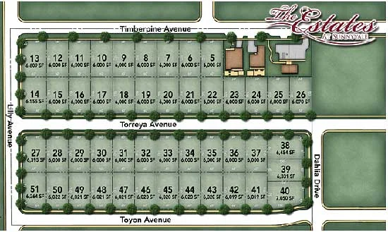 Estates-Sunnyvale-map